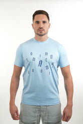 Amico Lettered Tee Baby Blue